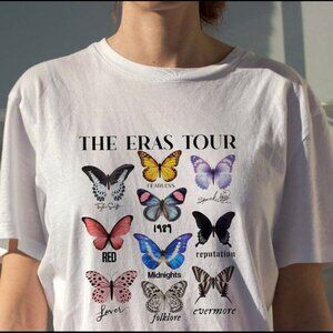 The Eras Tour Tshirt Y2K Ts The Eras Tour 2023 Midnights